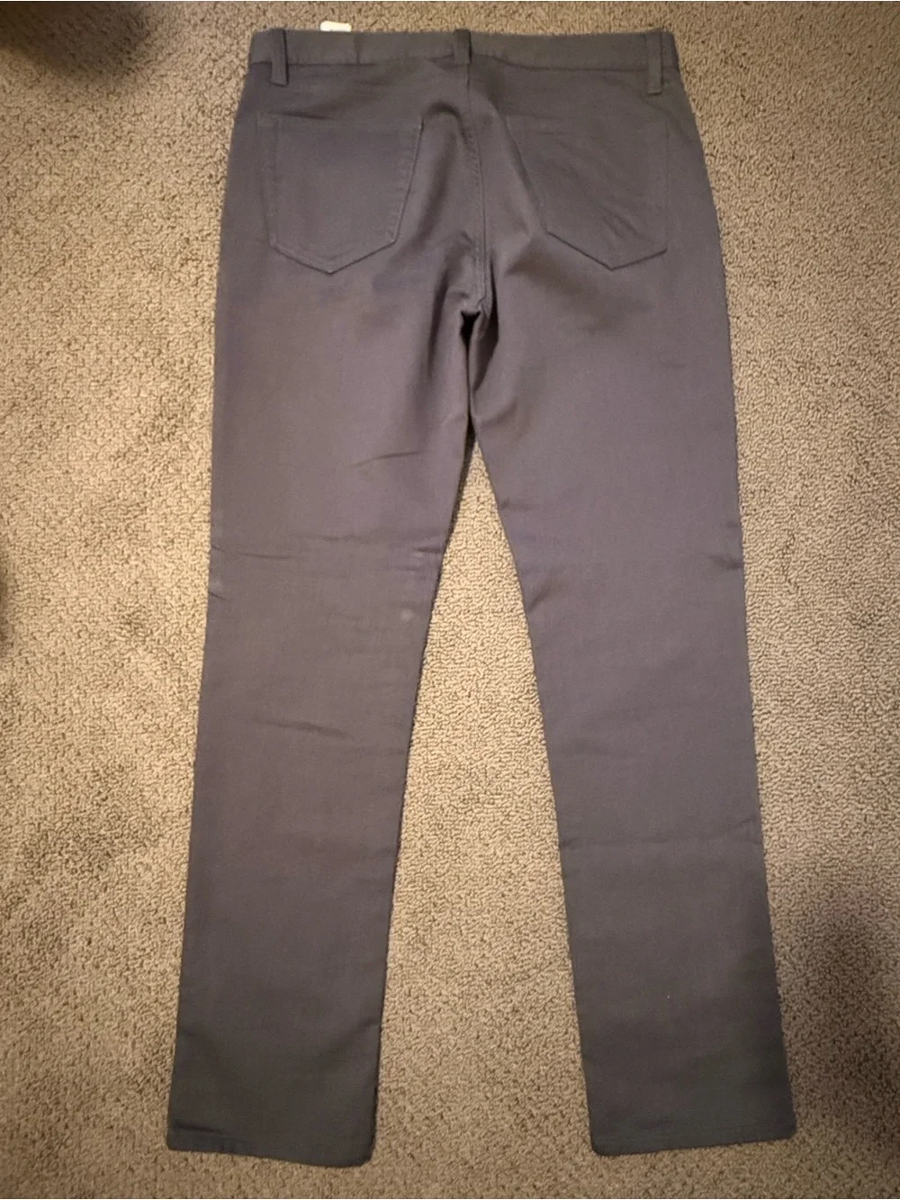 Banana Republic Men’s Dark Grey Straight-Leg Jeans Slim Fit 32x32
